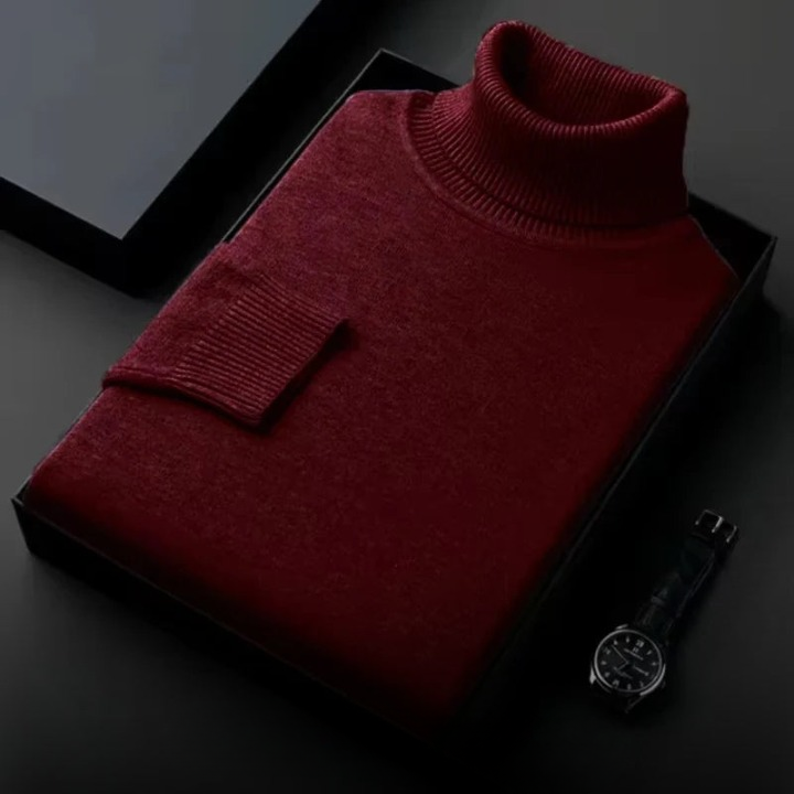 Leon | Rollkragenpullover aus Kaschmir