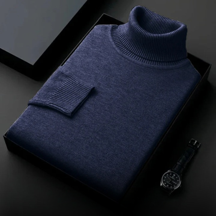 Leon | Rollkragenpullover aus Kaschmir