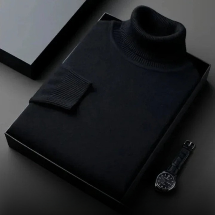 Leon | Rollkragenpullover aus Kaschmir