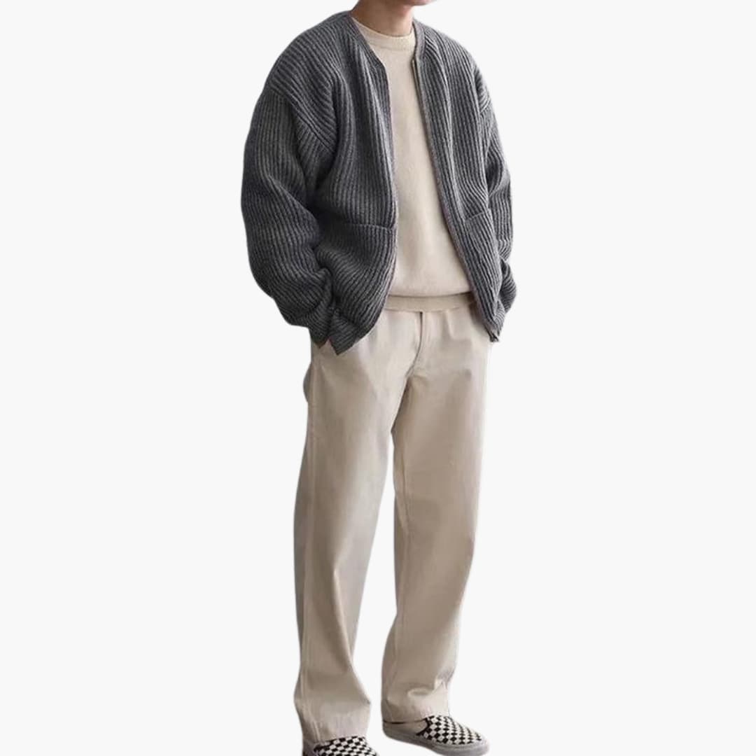 Daniel | Hochwertige Strickjacke