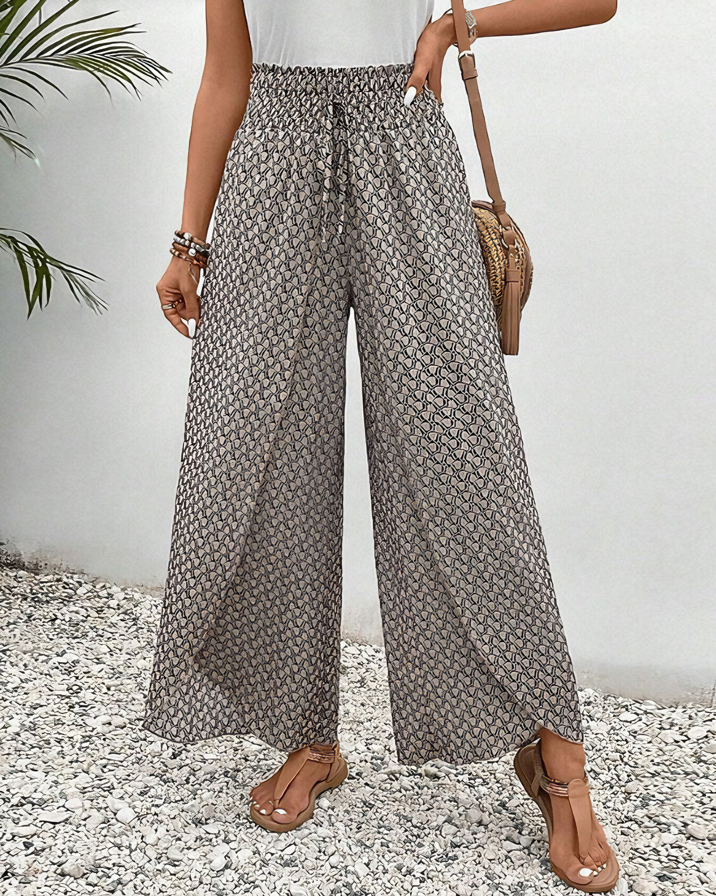 Daniela | Entspannte Hose mit weitem Bein