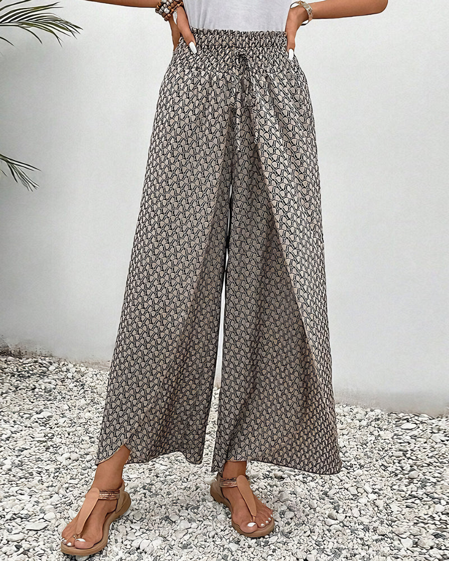 Daniela | Entspannte Hose mit weitem Bein