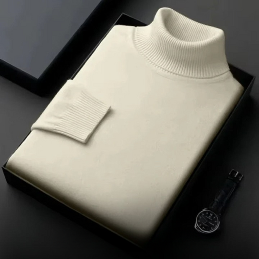 Leon | Rollkragenpullover aus Kaschmir